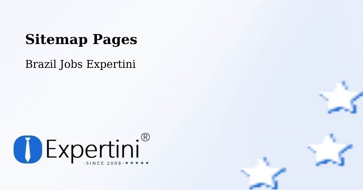 Sitemap Pages - Jaú - Brazil Jobs Expertini