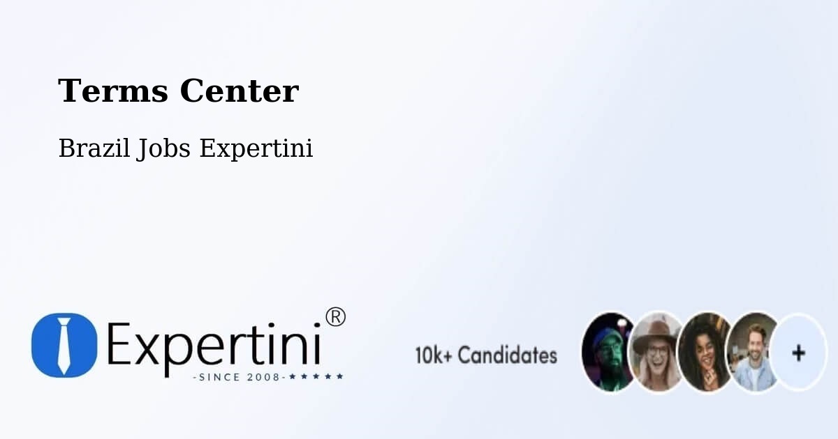 Terms of Service – Jaú - Brazil Jobs Expertini